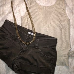 Express Brown Shorts Size 4